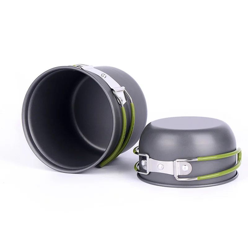 Ultralight Camping Pot Set: Ca - đánh giá và giá Camping Cooking Mess Kit
