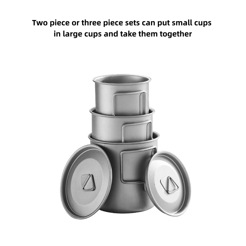 Titanium Camping Mug with Fold - đánh giá và giá Camping Cooking Pack