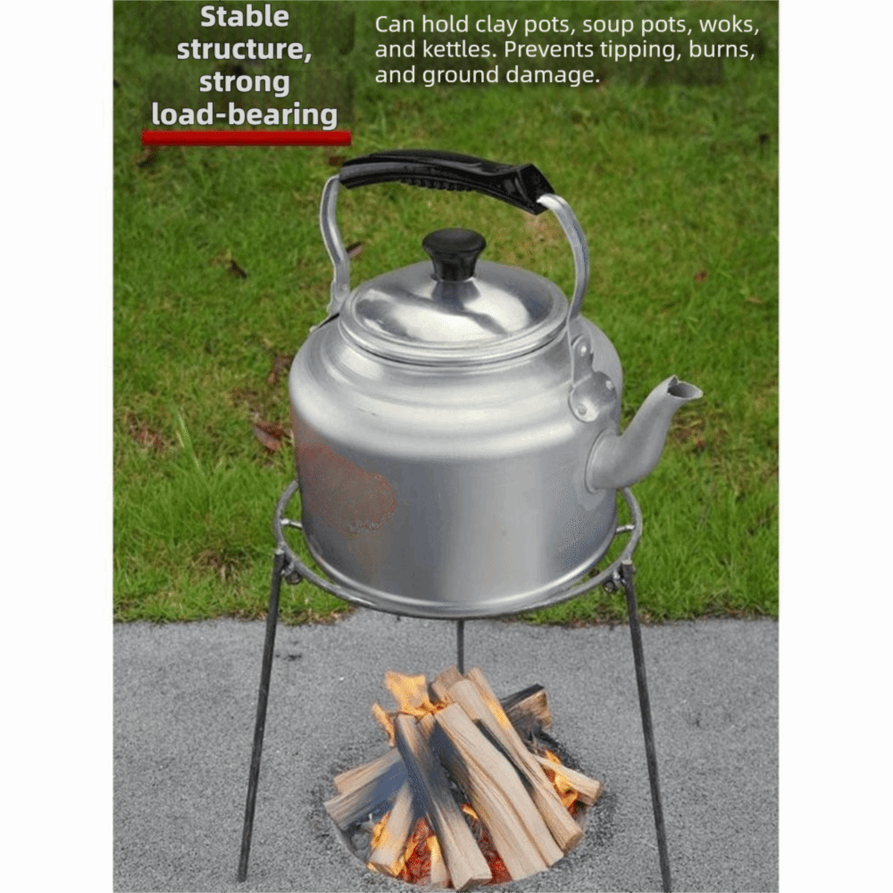 Foldable Camping Campfire Trip - đánh giá và giá Camping Cooking Tripod