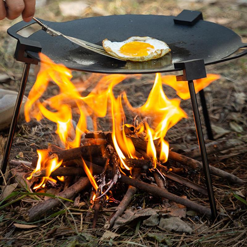 Detachable Grill Vertical Trip - đánh giá và giá Camping Cooking Tripod