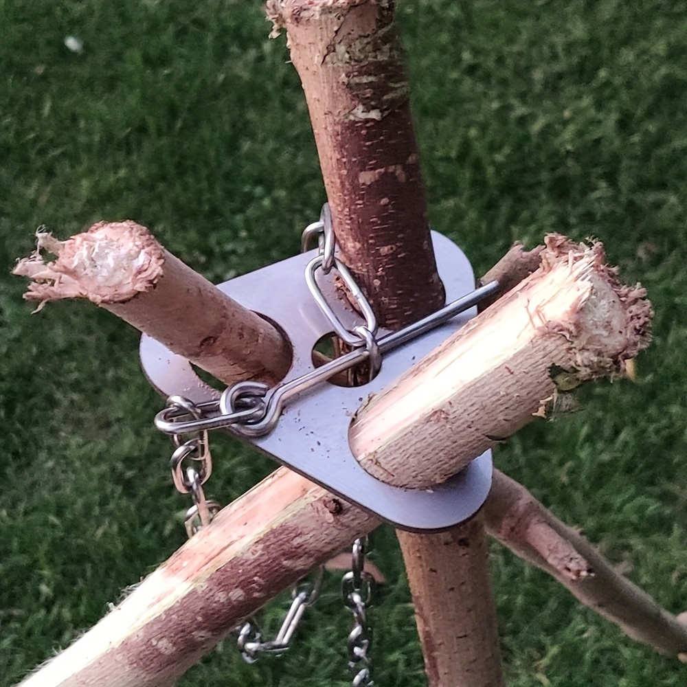 Portable Detachable Outdoor Ba - đánh giá và giá Camping Cooking Tripod
