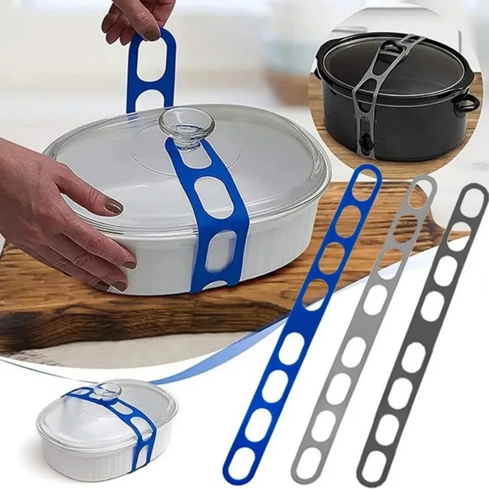 Reusable Silicone Elastic Pot  - đánh giá và giá Camping Cooking Utensil Holder