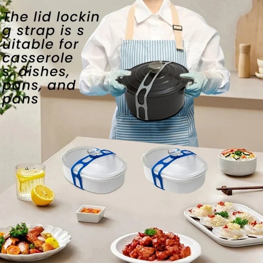 Reusable Silicone Elastic Pot  - đánh giá và giá Camping Cooking Utensil Holder