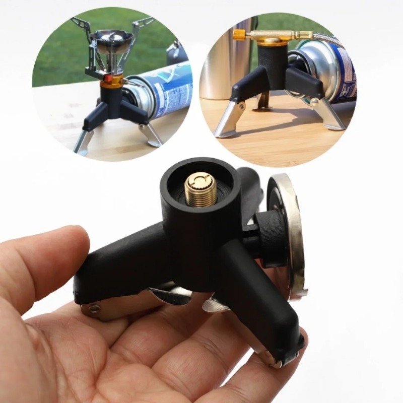 Camping Gas Stove Adapter Conn - đánh giá và giá Camping Cooking Tripod