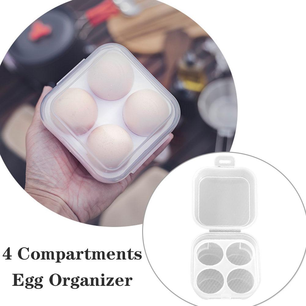 4 Grid Egg Storage Box Portabl - đánh giá và giá Camping Cooking Utensil Holder