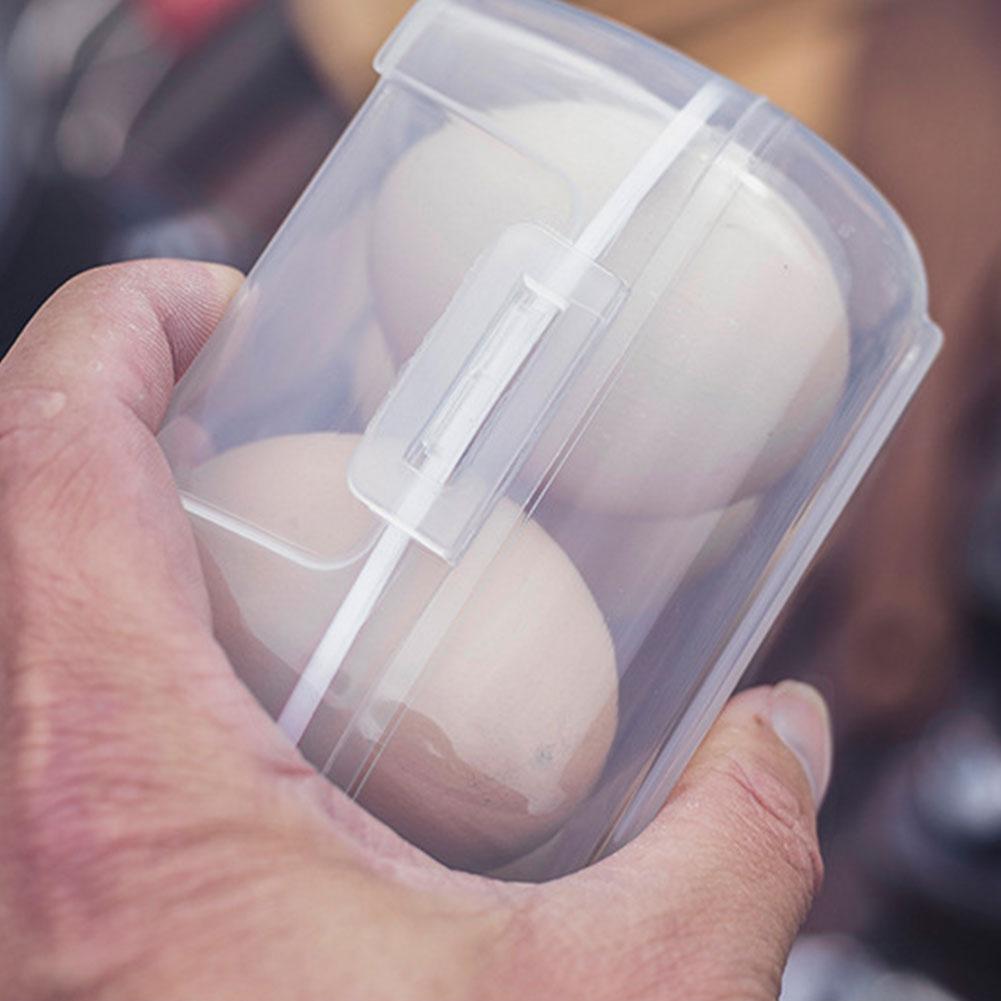 4 Grid Egg Storage Box Portabl - đánh giá và giá Camping Cooking Utensil Holder