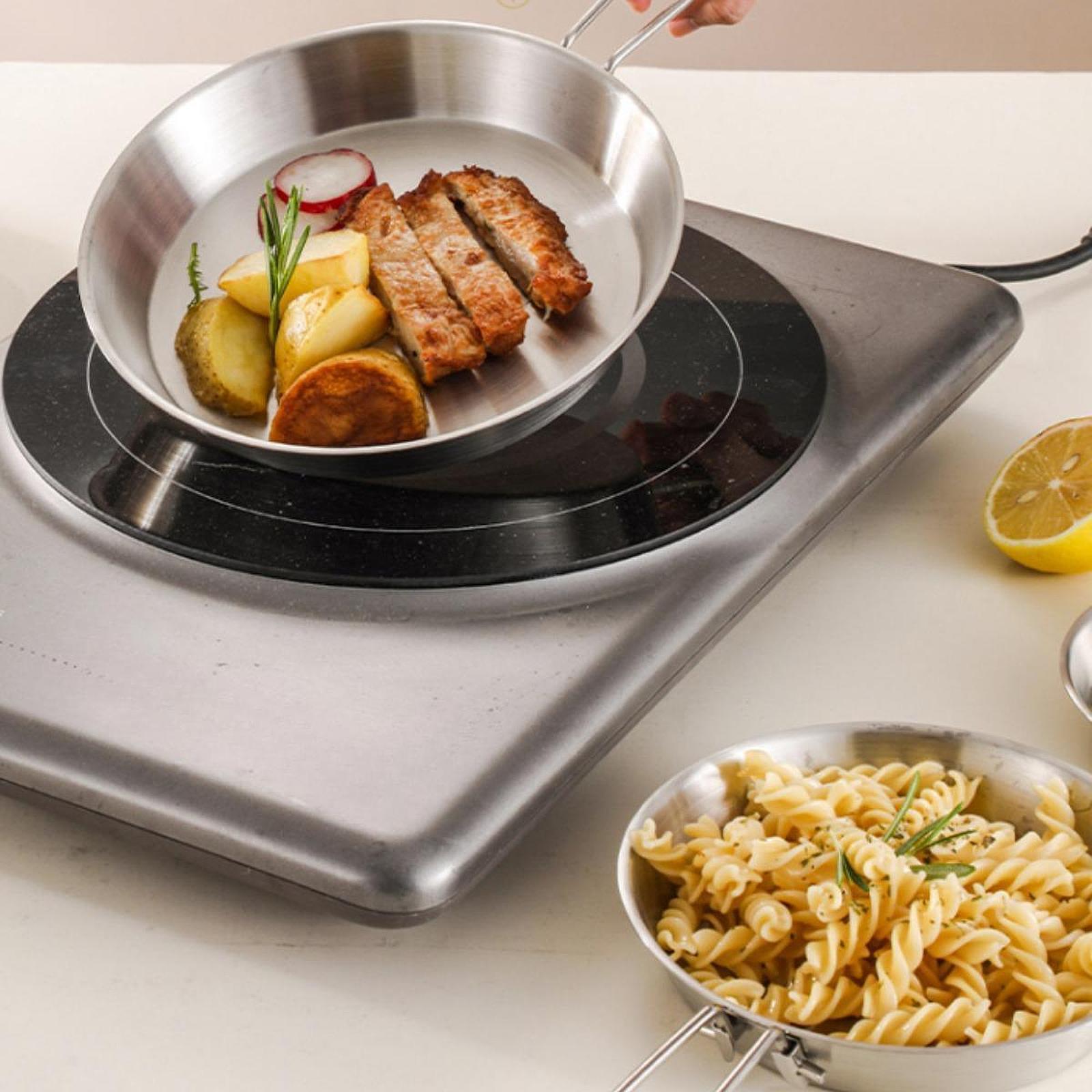 Foldable Camping Fry Pan Stain - đánh giá và giá Camping Cooking Frying Pan