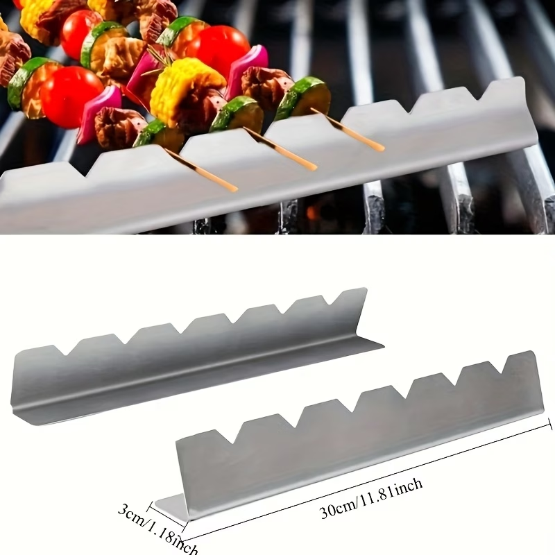 2 Pcs Stainless Steel Kebab Sk - đánh giá và giá Camping Cooking Utensil Holder