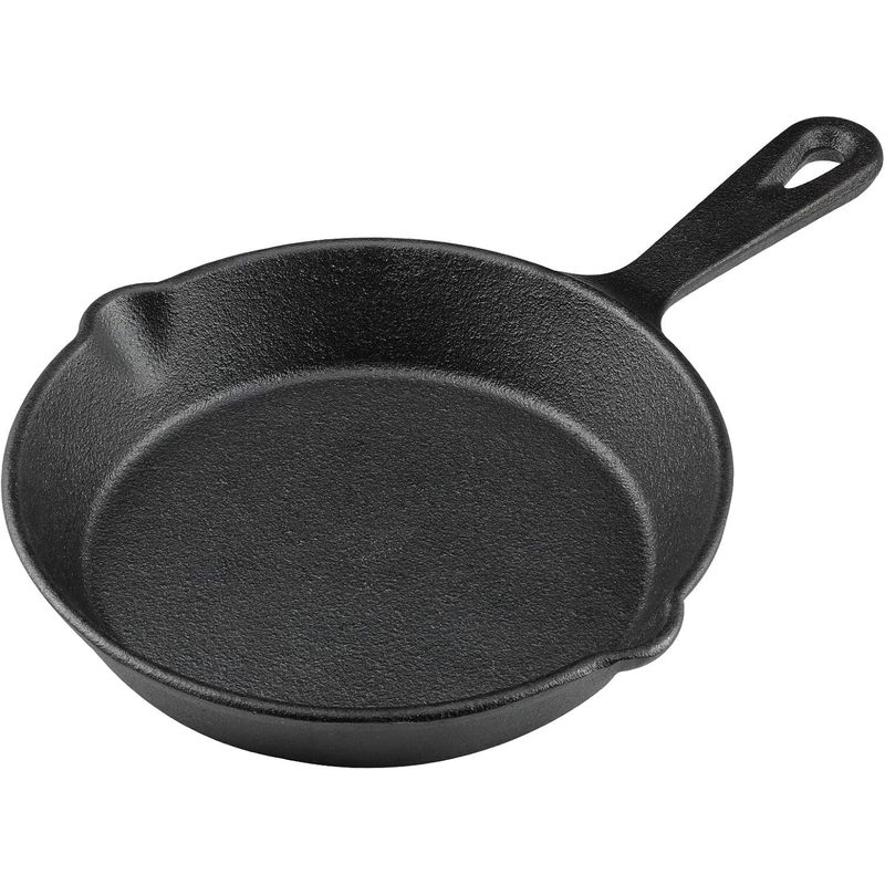 6 Inch Cast Iron Skillet, Fryi - đánh giá và giá Camping Cooking Frying Pan