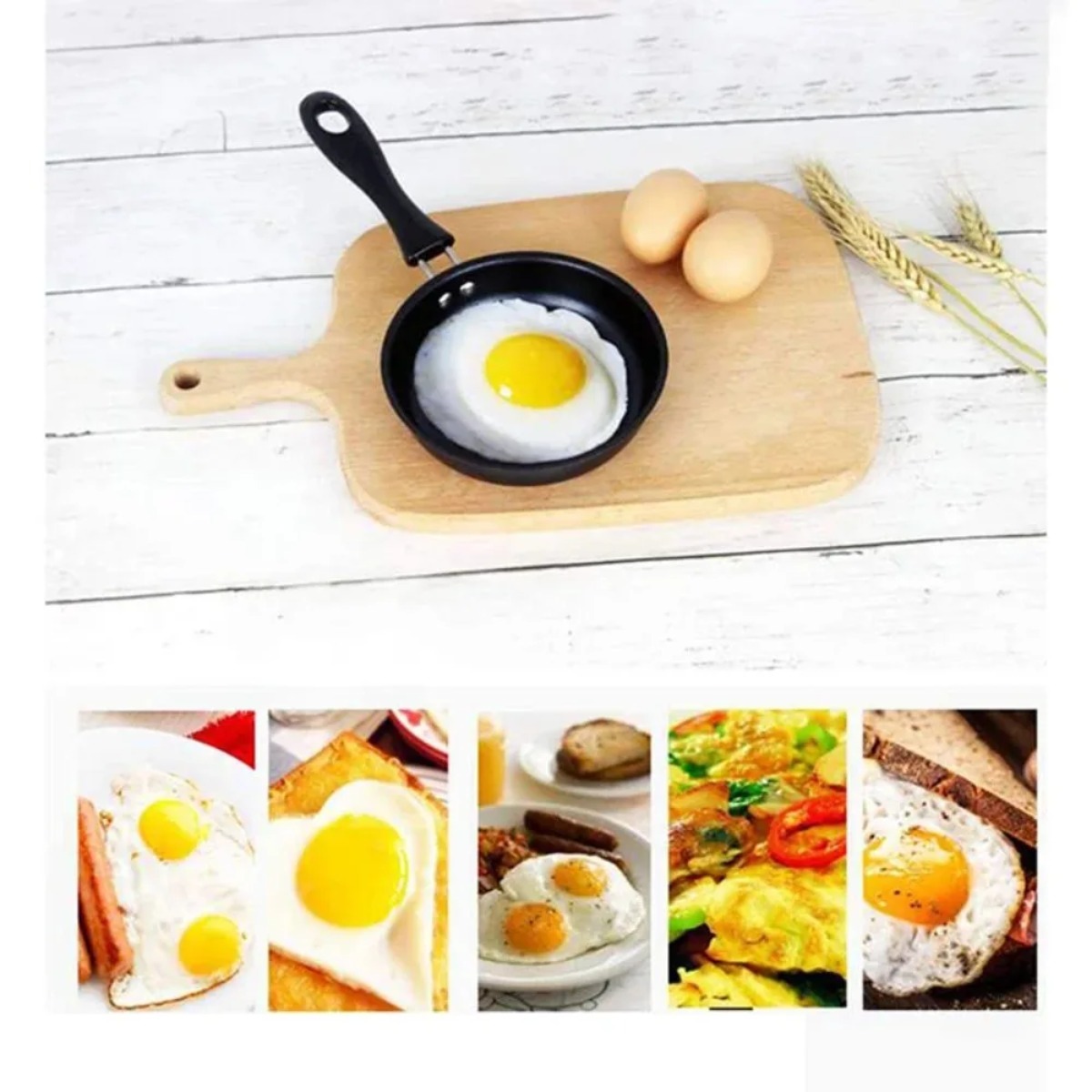 Mini Frying Pan with Handle Po - đánh giá và giá Campfire Cooking Anime