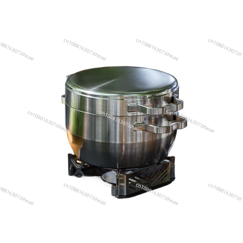 DO-25 thickened stainless stee - đánh giá và giá Camping Cooking Frying Pan