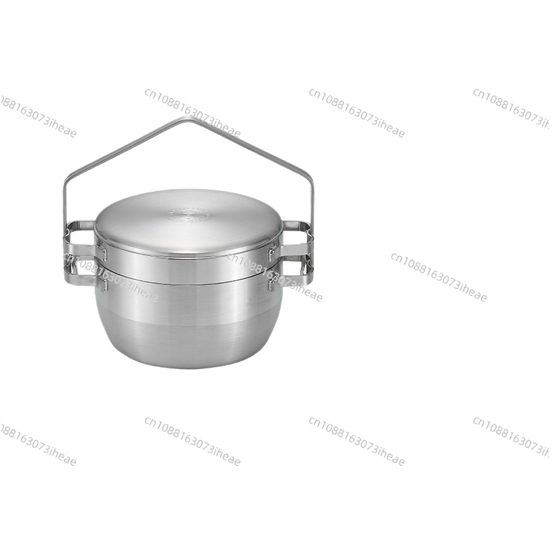 DO-25 thickened stainless stee - đánh giá và giá Camping Cooking Frying Pan