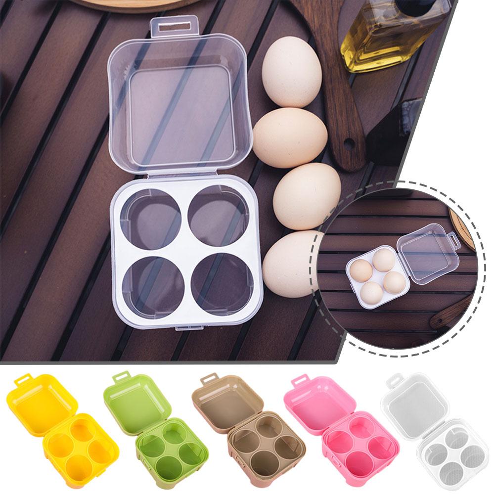 4 Grid Egg Storage Box Portabl - đánh giá và giá Camping Cooking Utensil Holder