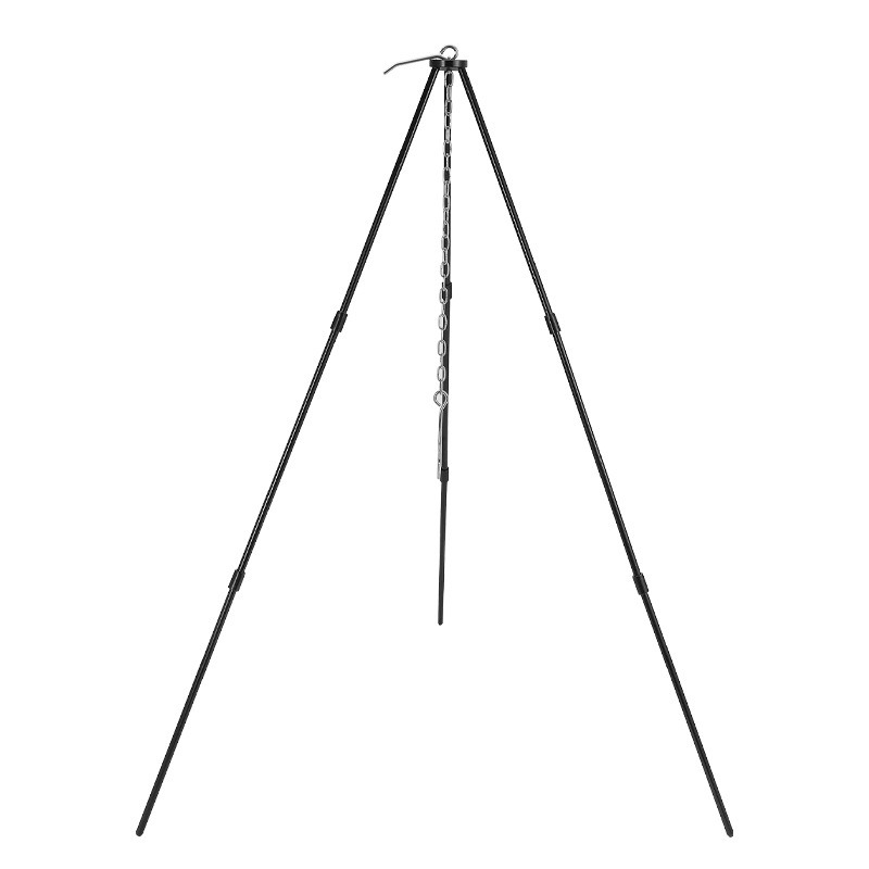 Portable Outdoor Cooking Tripo - đánh giá và giá Camping Cooking Tripod