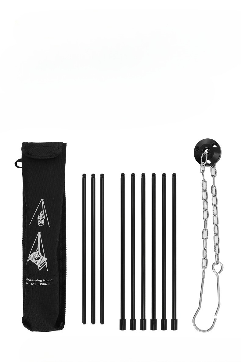 Portable Outdoor Cooking Tripo - đánh giá và giá Camping Cooking Tripod