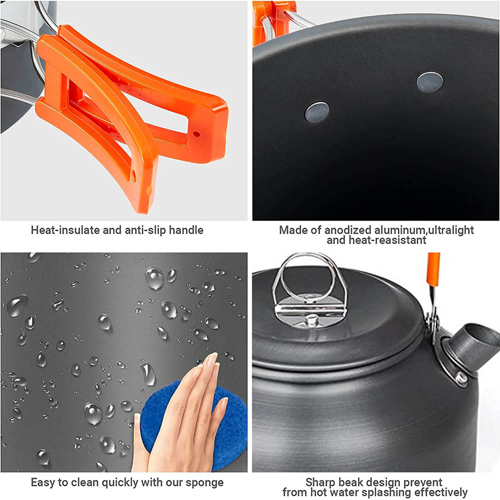 Cắm Trại Nồi Bộ Ngoài Trời Nhô - đánh giá và giá Camping Cooking Pack