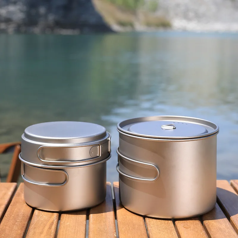 Camping Ultralight Titanium Co - đánh giá và giá Camping Cooking Frying Pan