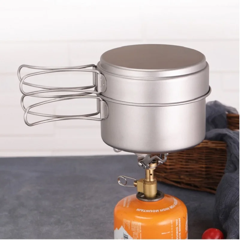 Camping Ultralight Titanium Co - đánh giá và giá Camping Cooking Frying Pan