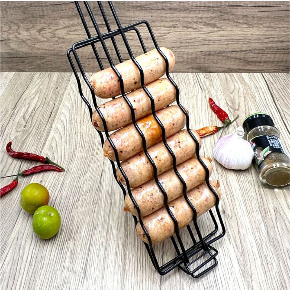 Portable BBQ Grill Mesh Holder - đánh giá và giá Camping Cooking Utensil Holder