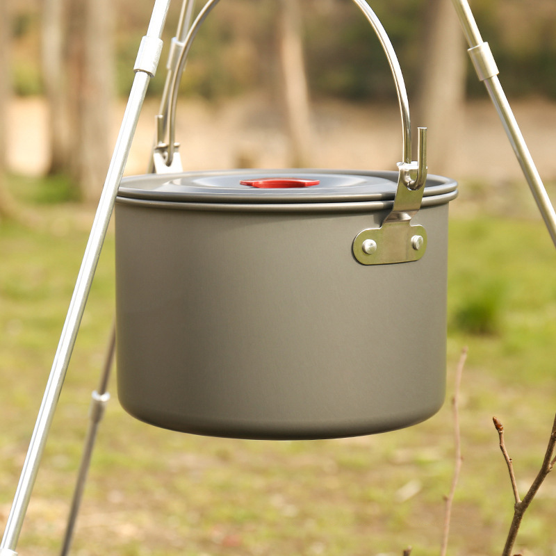 4L Camping Hanging Pots Campin - đánh giá và giá Camping Cooking Tripod