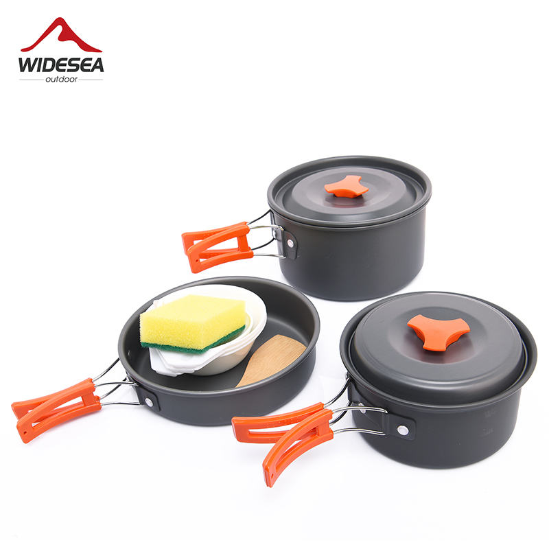 Widesea Camping Outdoor Cookwa - đánh giá và giá Camping Cooking Pack