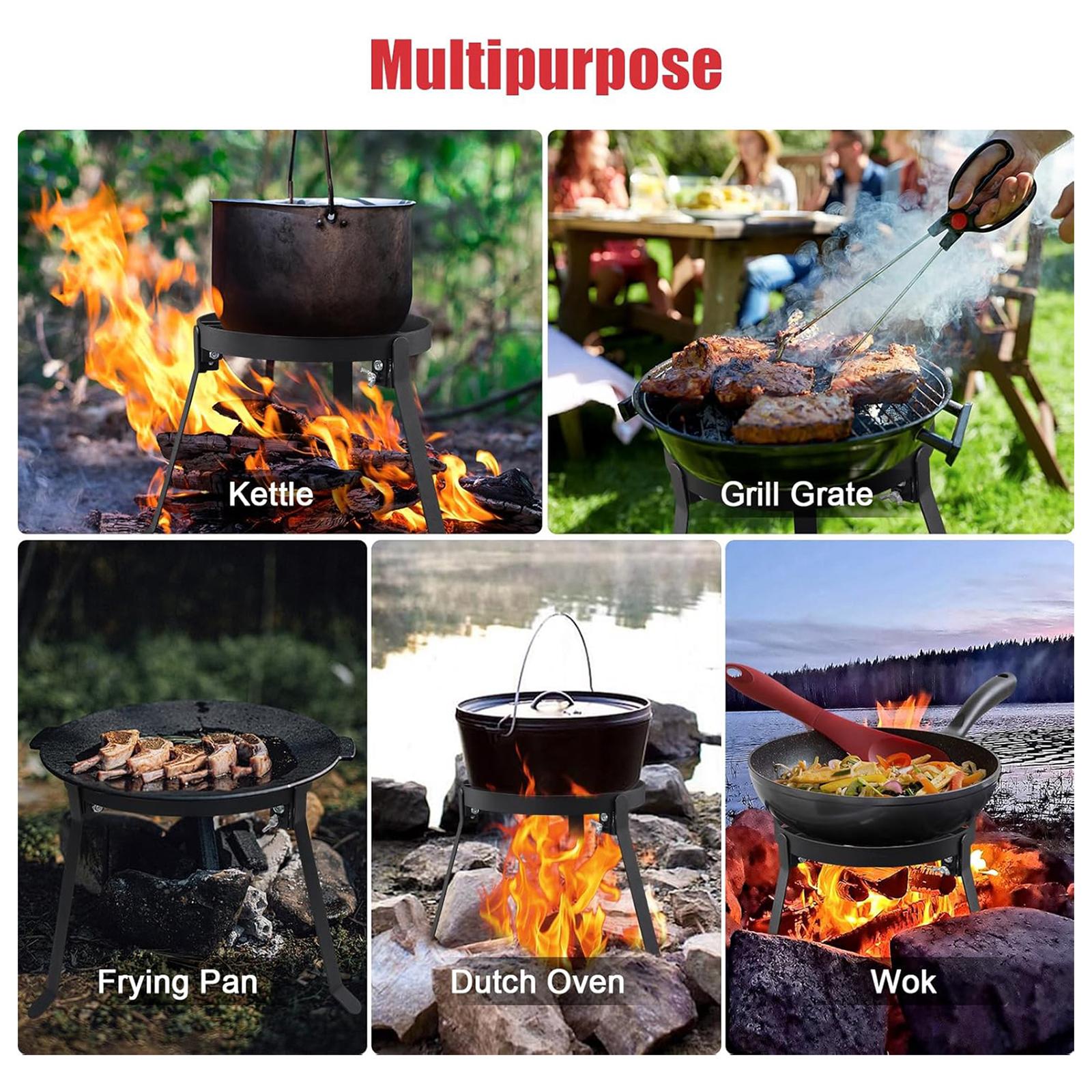 Foldable Cooking Campfire Trip - đánh giá và giá Campfire Cooking Anime