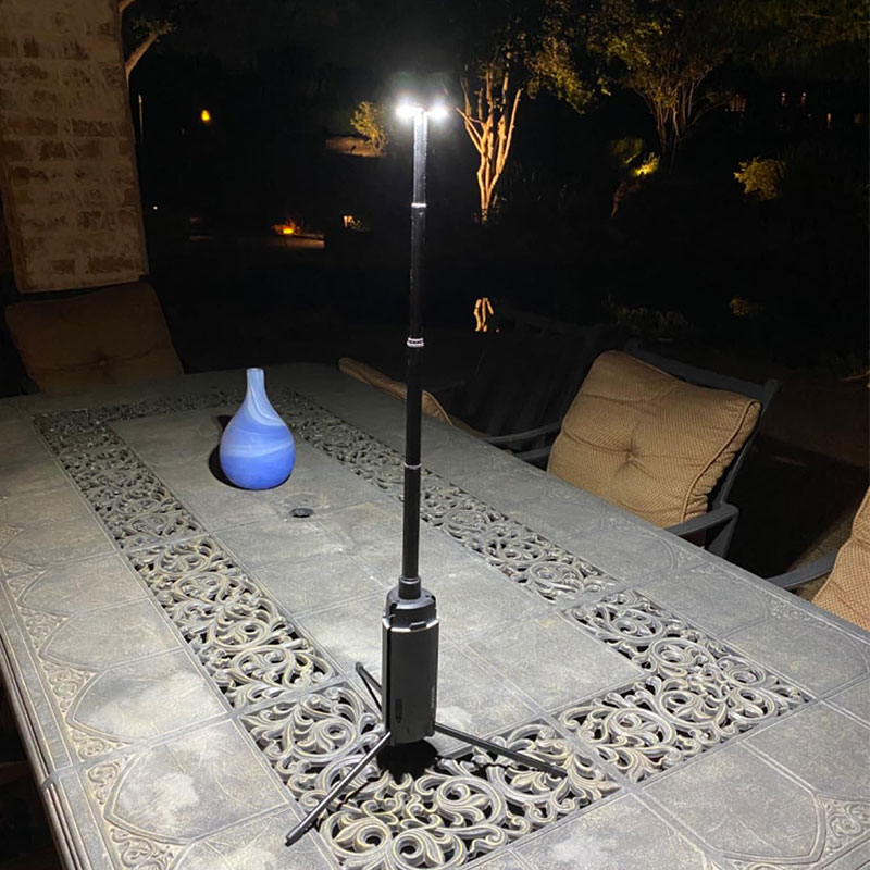 Portable Camping Lantern Teles - đánh giá và giá Camping Cooking Tripod