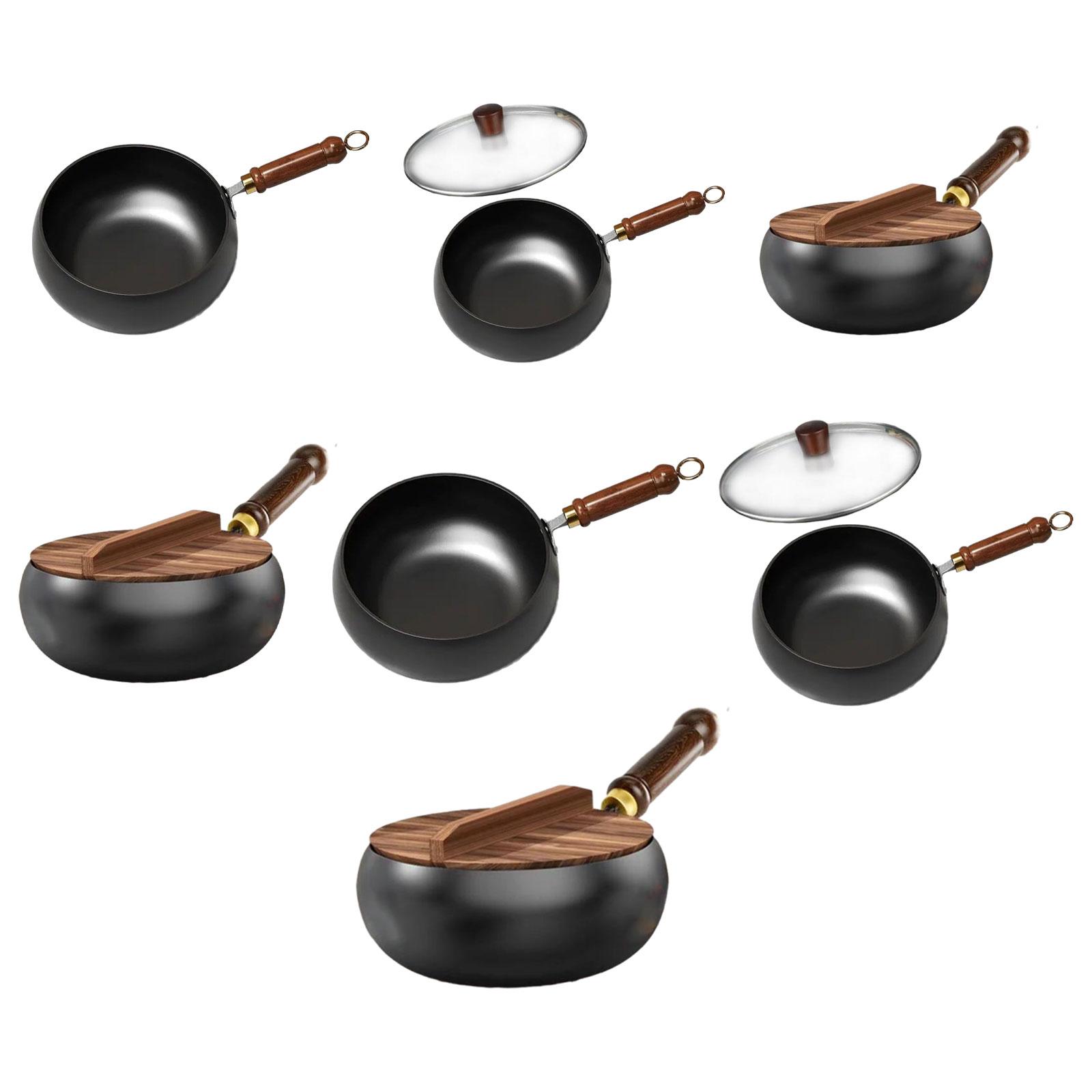 Nonstick Wok Boiling Induction - đánh giá và giá Camping Cooking Frying Pan