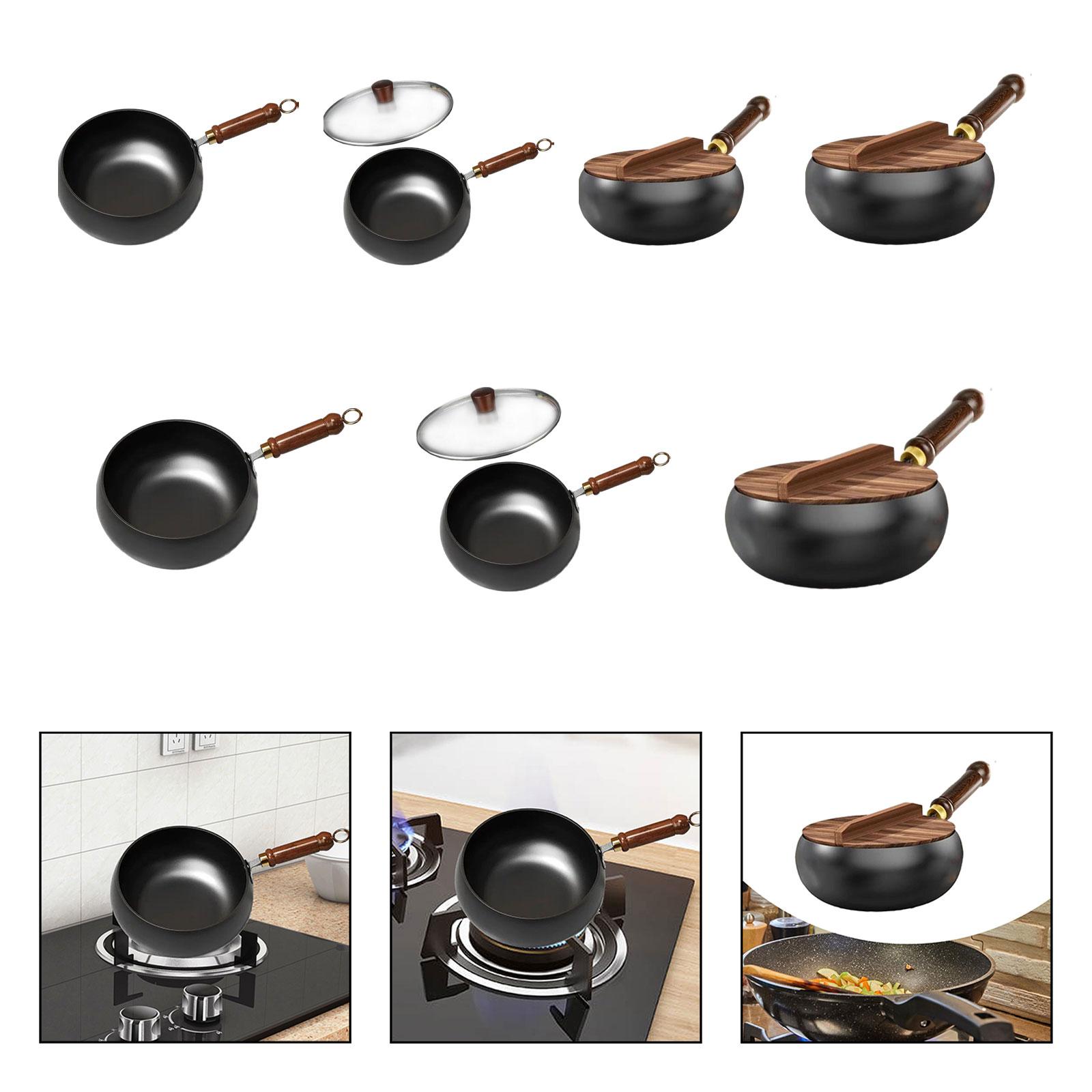 Nonstick Wok Boiling Induction - đánh giá và giá Camping Cooking Frying Pan