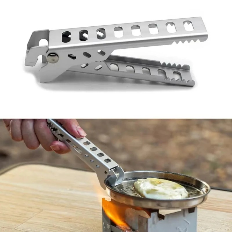 Outdoor Aluminium Anti-hot All - đánh giá và giá Camping Cooking Utensil Holder