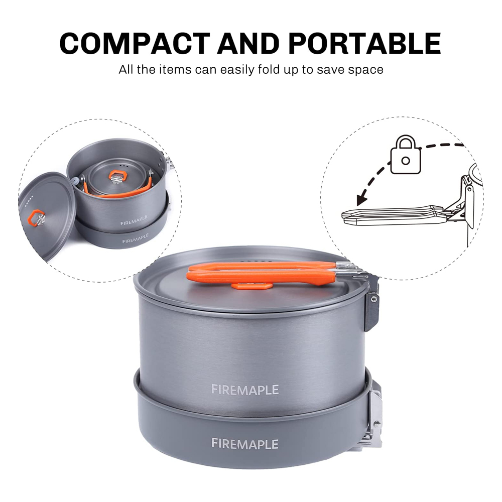 Fire Maple Cắm Trại Đồ Nấu Nướ - đánh giá và giá Camping Cooking Pack