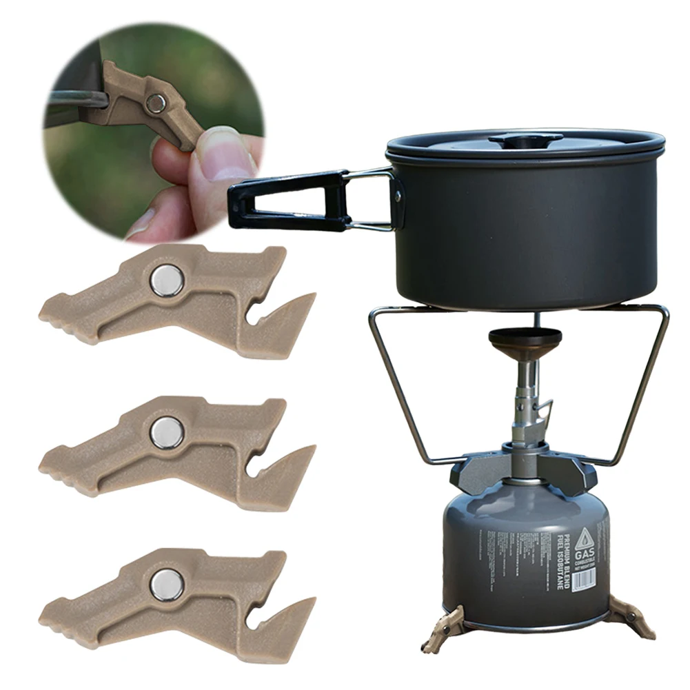 Magnetic Tripod Gas Tank Brack - đánh giá và giá Camping Cooking Tripod