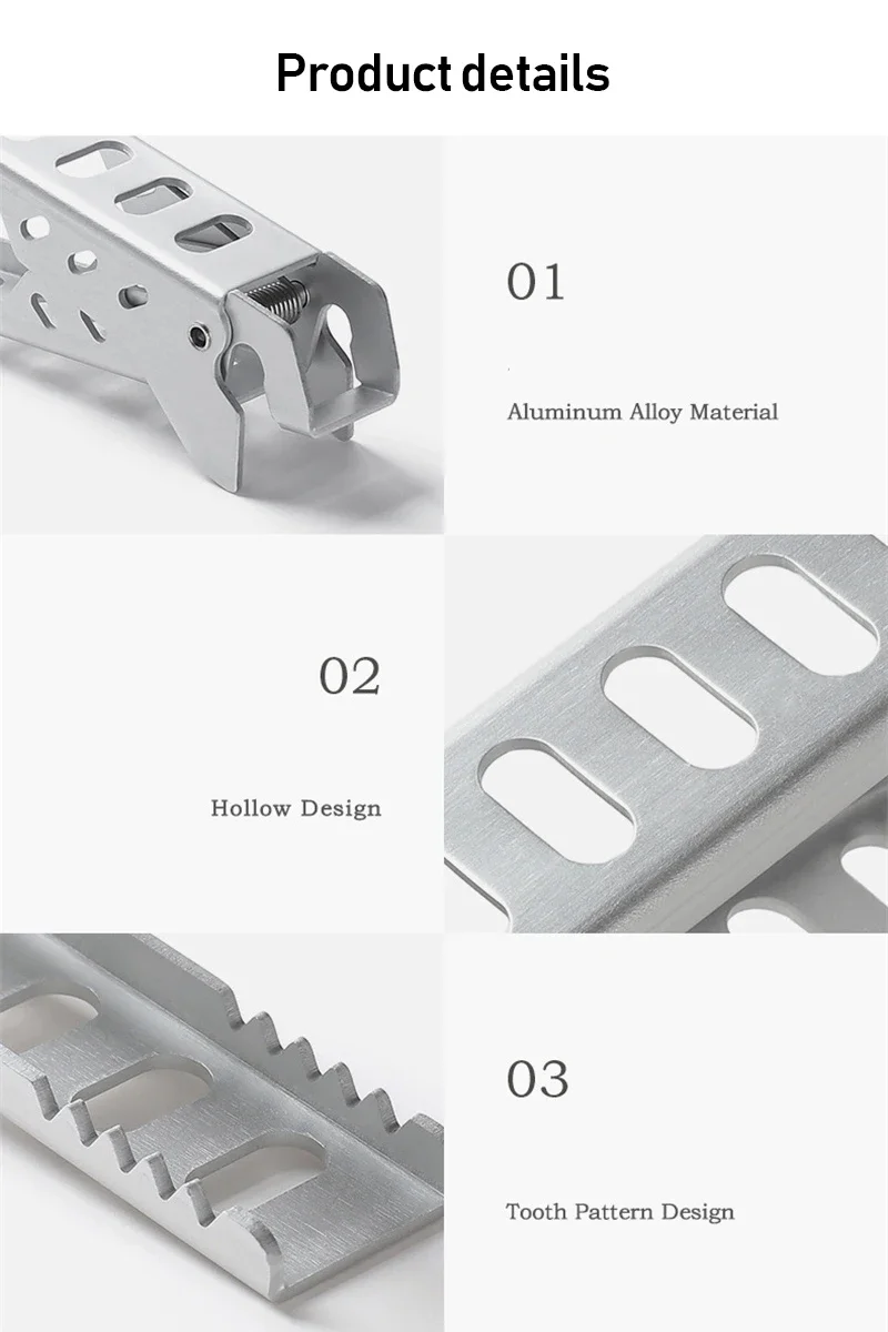 Aluminium Anti-hot Alloy Clip  - đánh giá và giá Camping Cooking Utensil Holder
