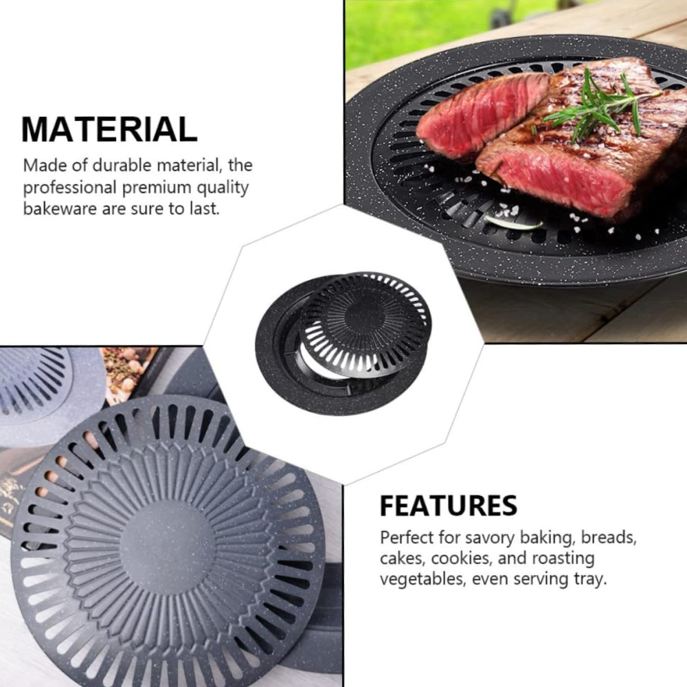 KOSUN Aluminum Korean Grill Pa - đánh giá và giá Campfire Cooking Anime