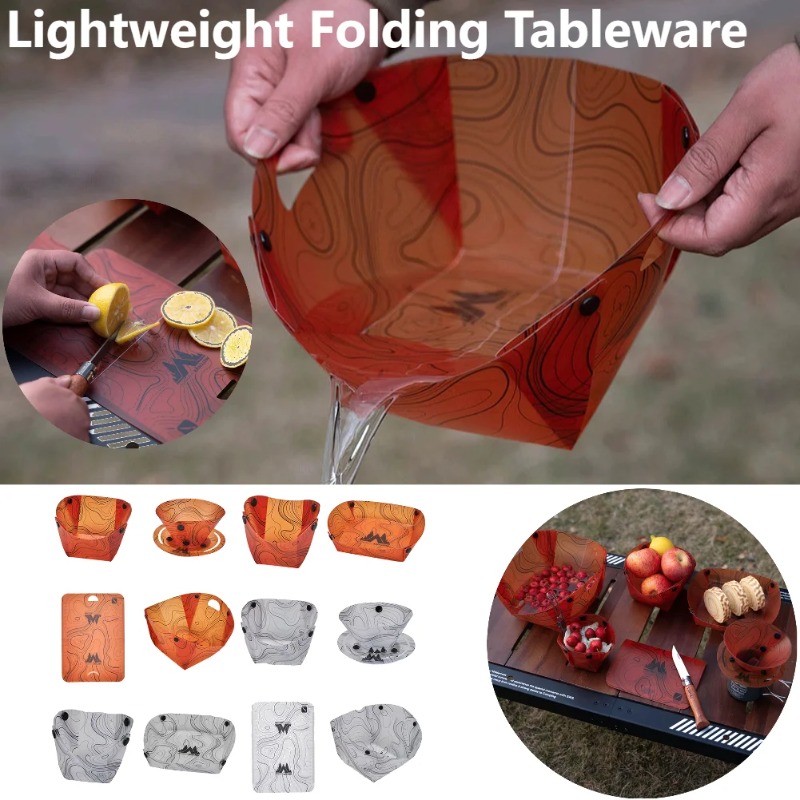 Foldable Camping Tableware Por - đánh giá và giá Camping Cooking Pack